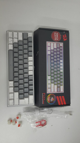 REDRAGON Fizz RGB GREYKLAVYE K617-RGB GW(OUTLET)