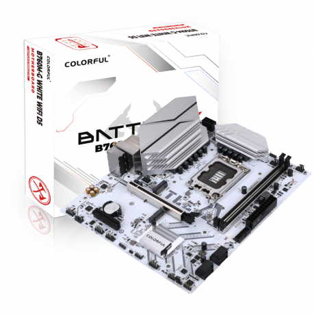 COLORFUL BATTLE-AX B760M-G WHITE WIFI V20 DDR5