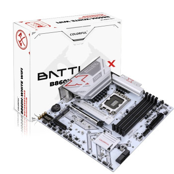 COLORFUL BATTLE-AX B860M-WHITE WIFI V20 DDR5 7600M